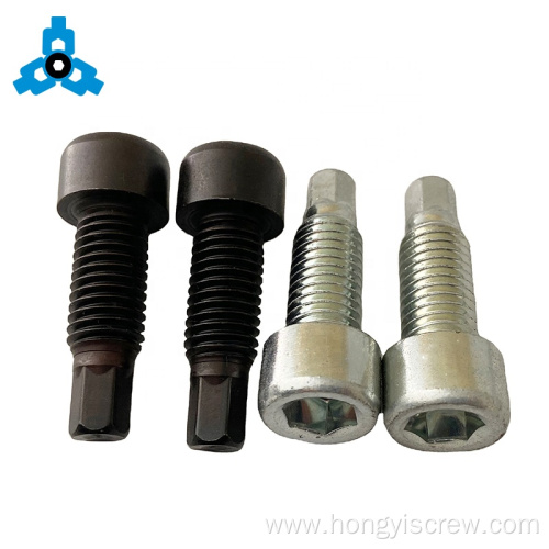 Black Hex Socket Head AllenKey Bolt Dog Point